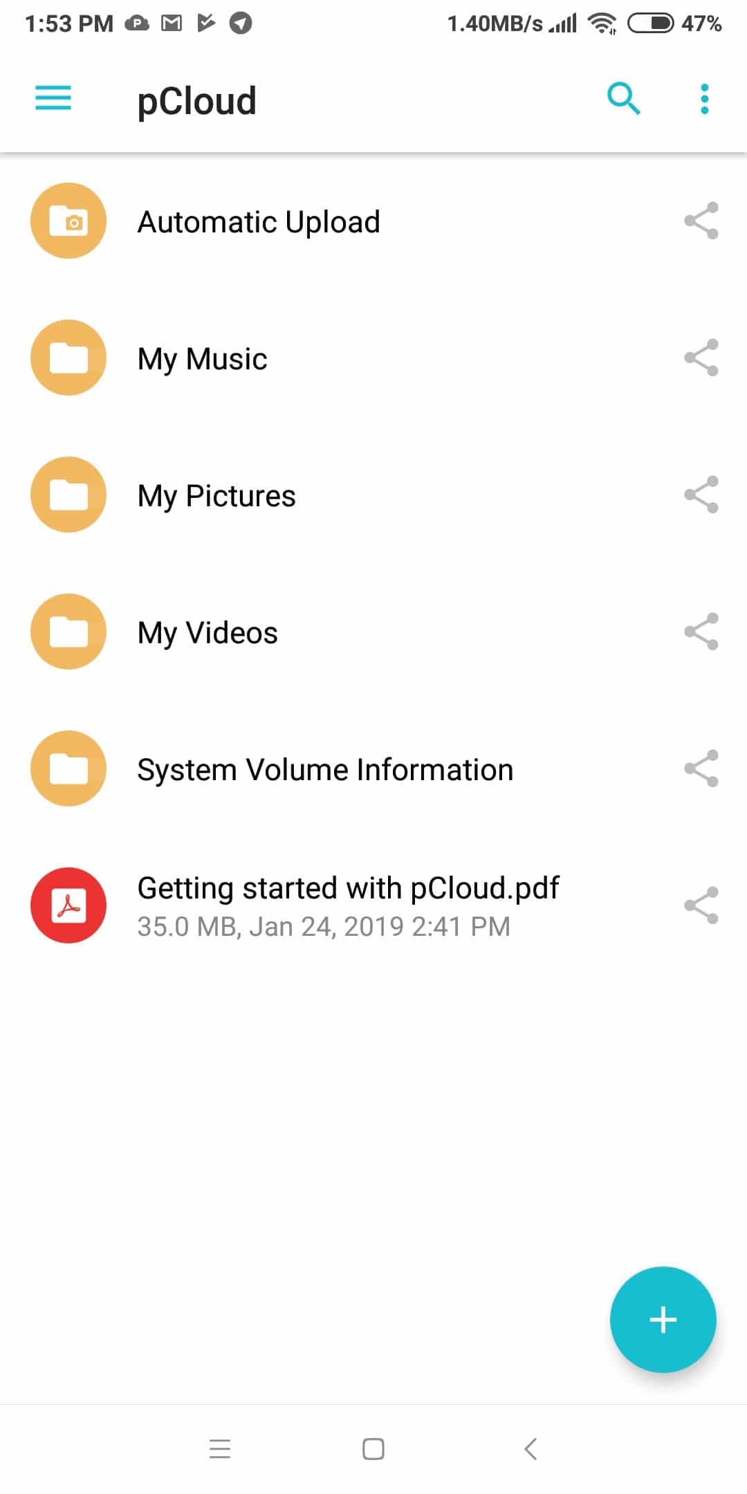 instal the new for android pCloud