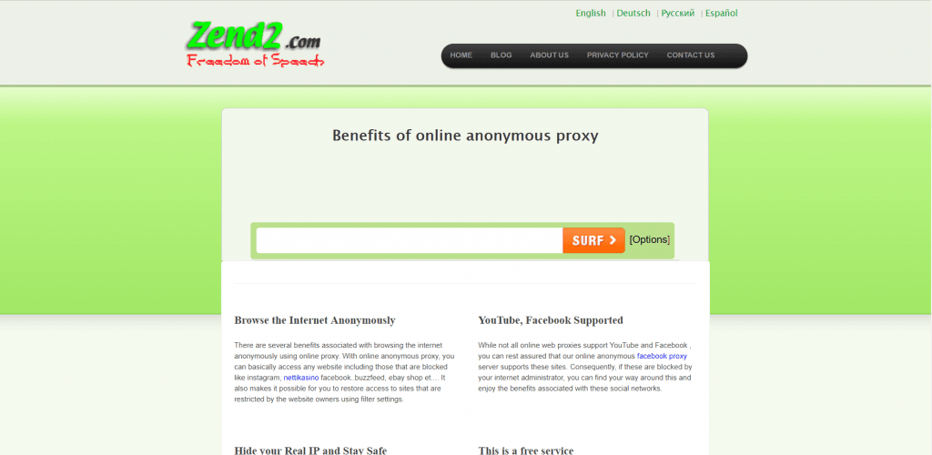 easy proxy website