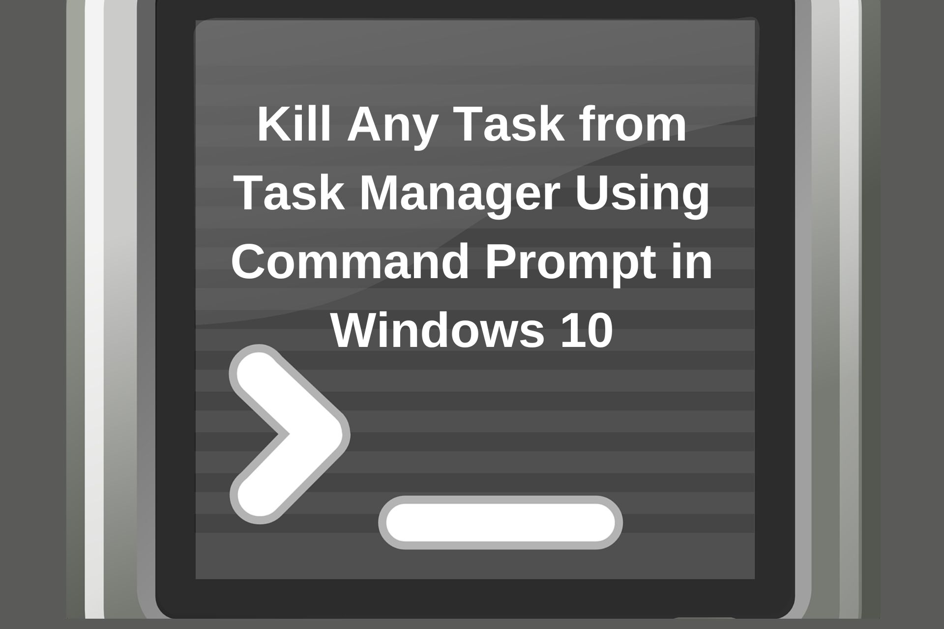 task manager command